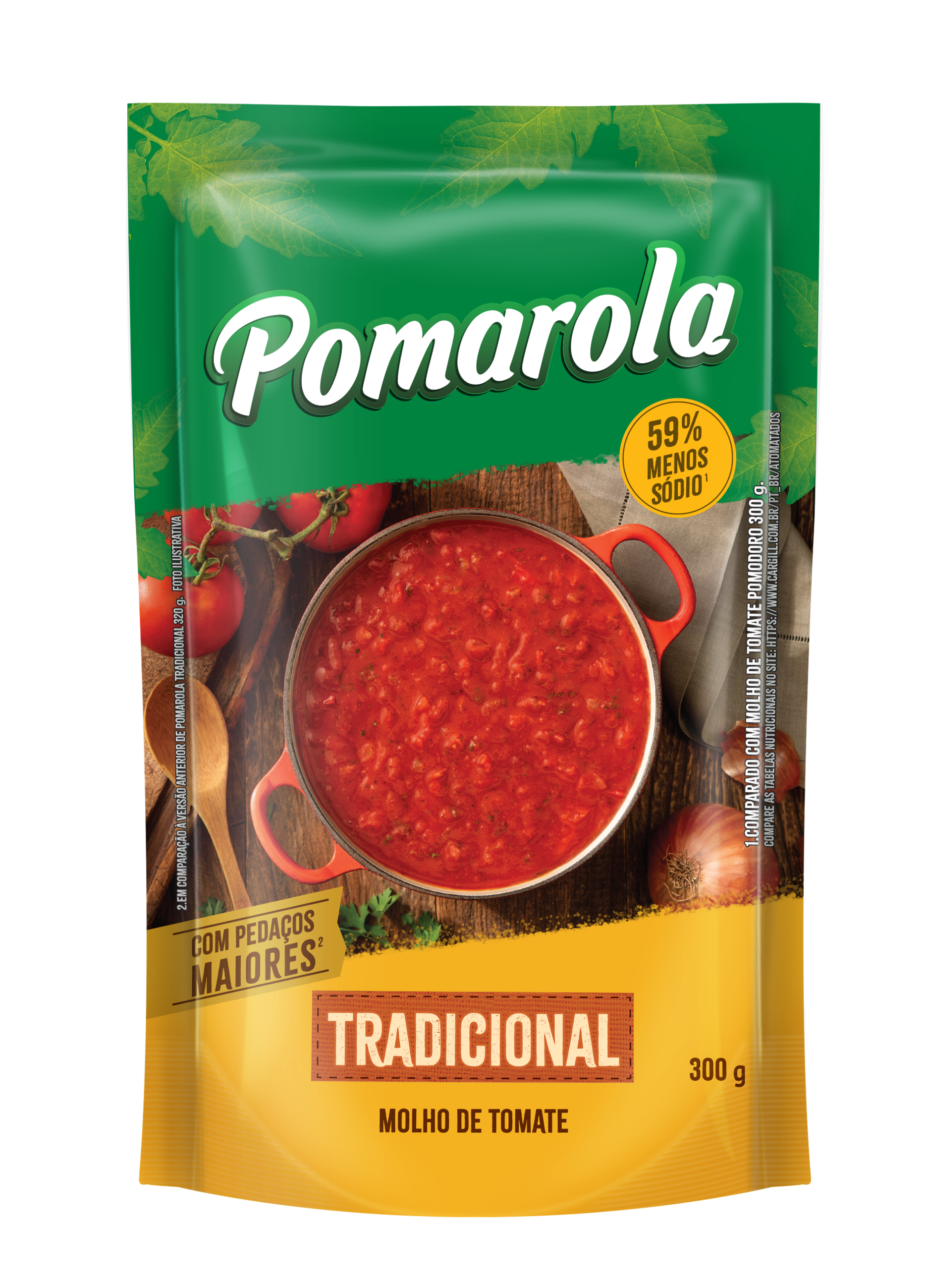 MOLHO DE TOM. POMAROLA 300GR TRADICION
