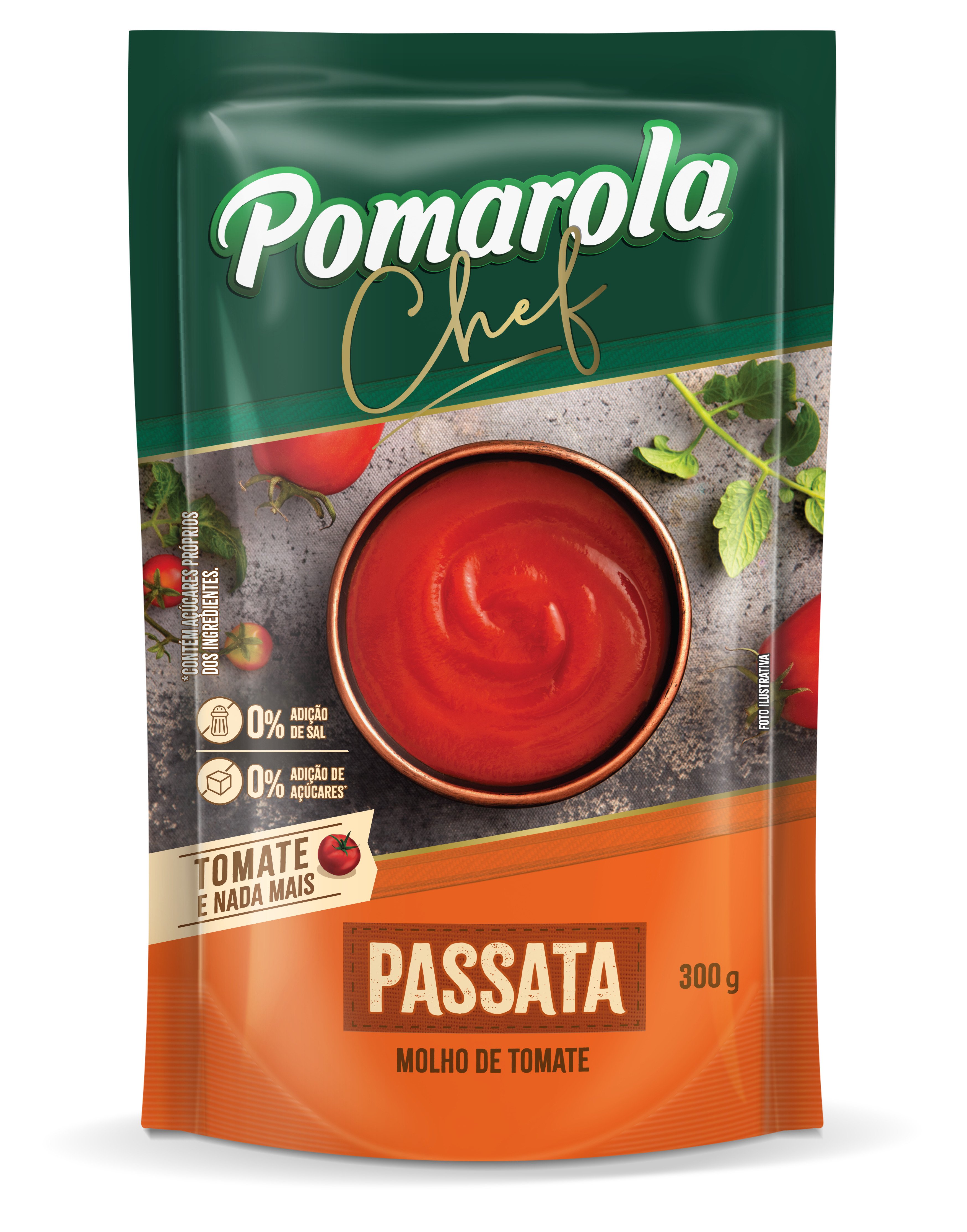 MOLHO DE TOM. POMAROLA 300GR PASSATA S