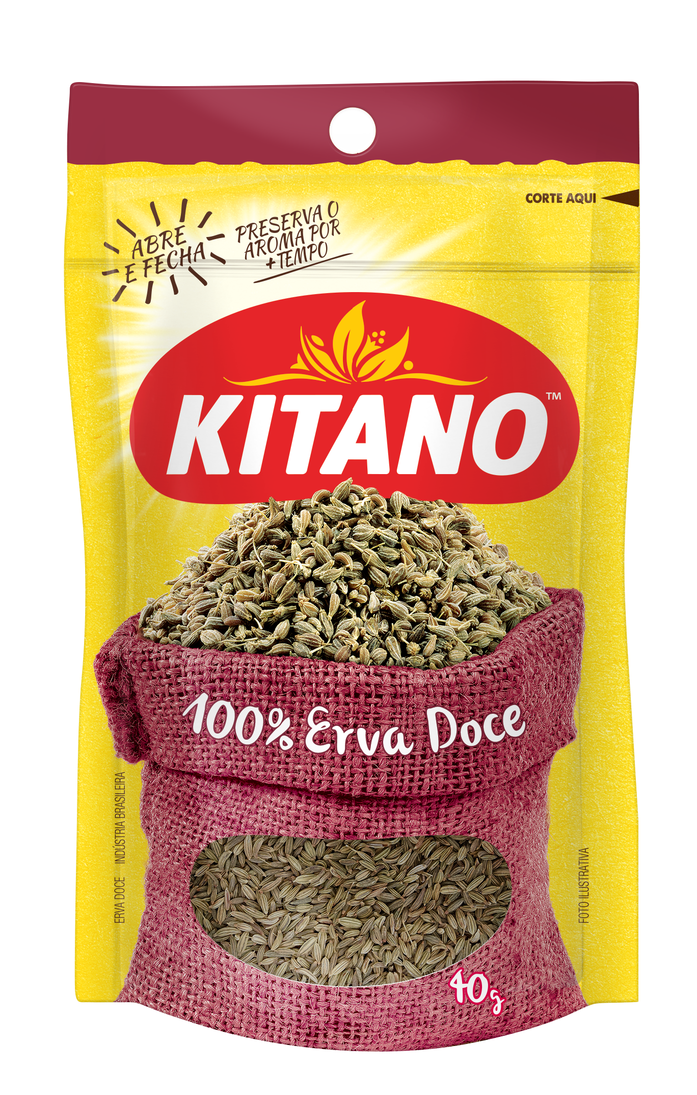 ERVA DOCE KITANO 40GR