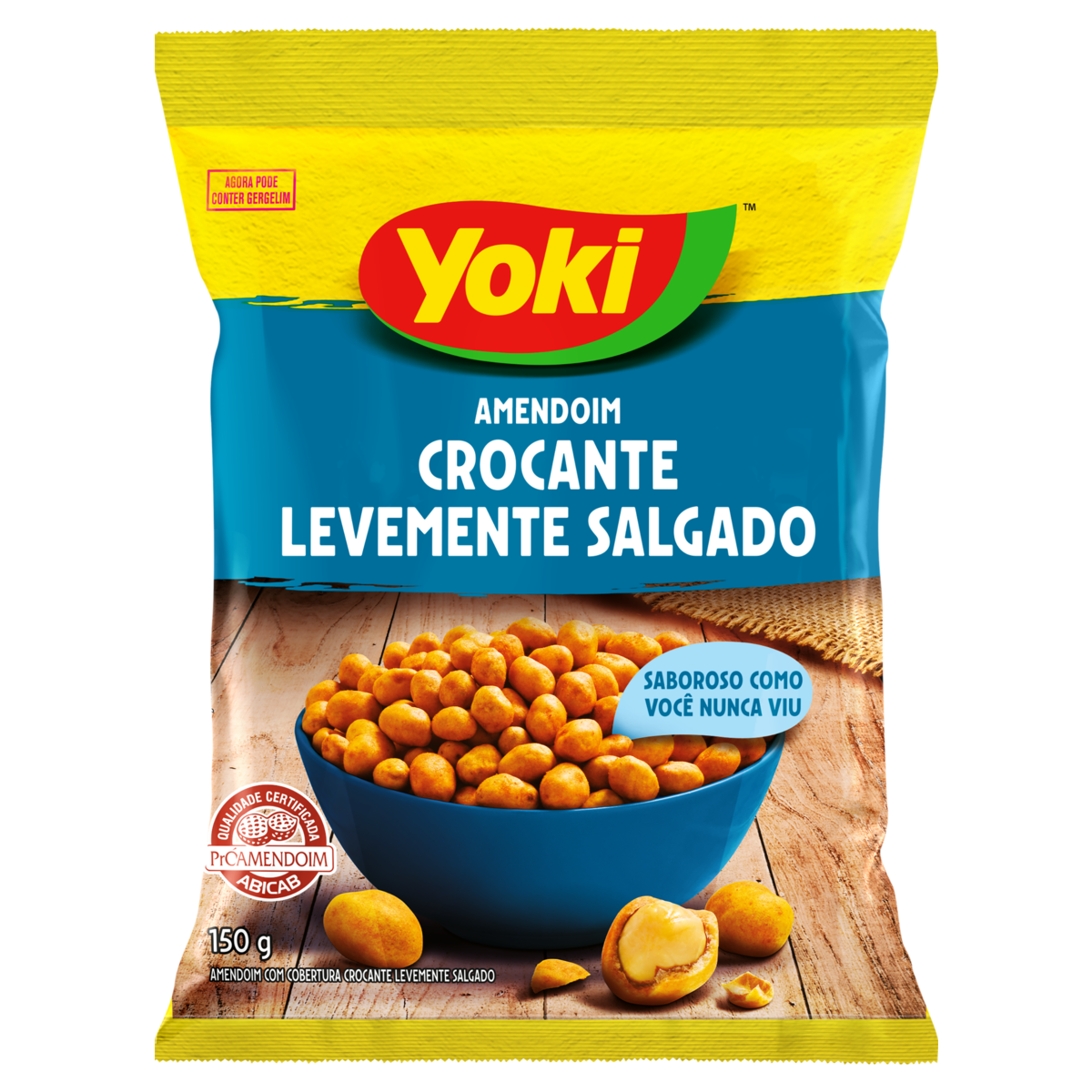 AMEND. YOKI 150GR CROCANTE TRADICIONAL