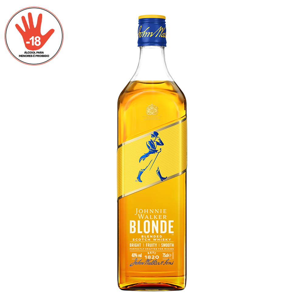 WHISKY JOHNNIE WALKER 750ML BLONDE