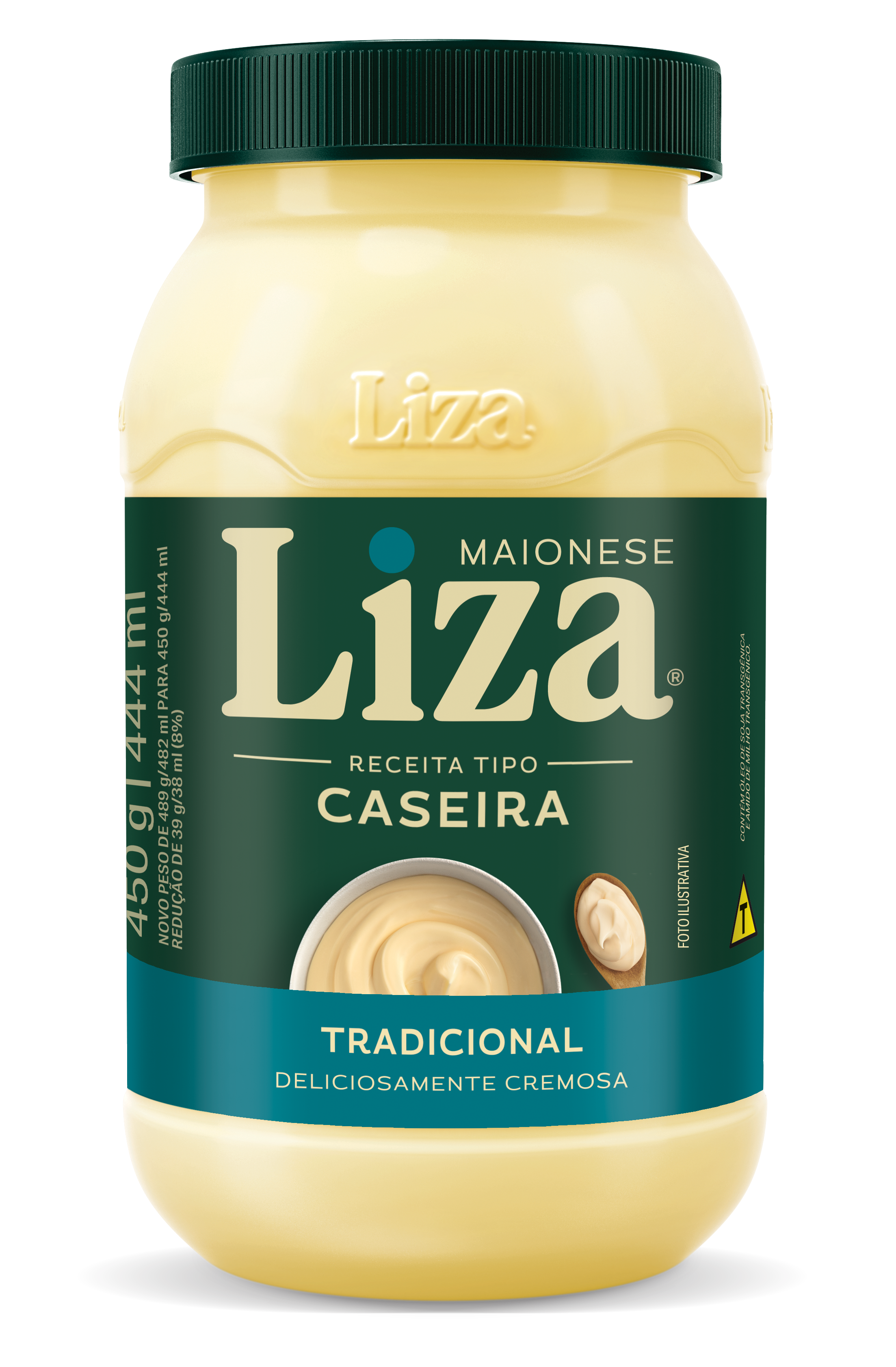MAIONESE LIZA CASEIRA TRADI 450GR PET