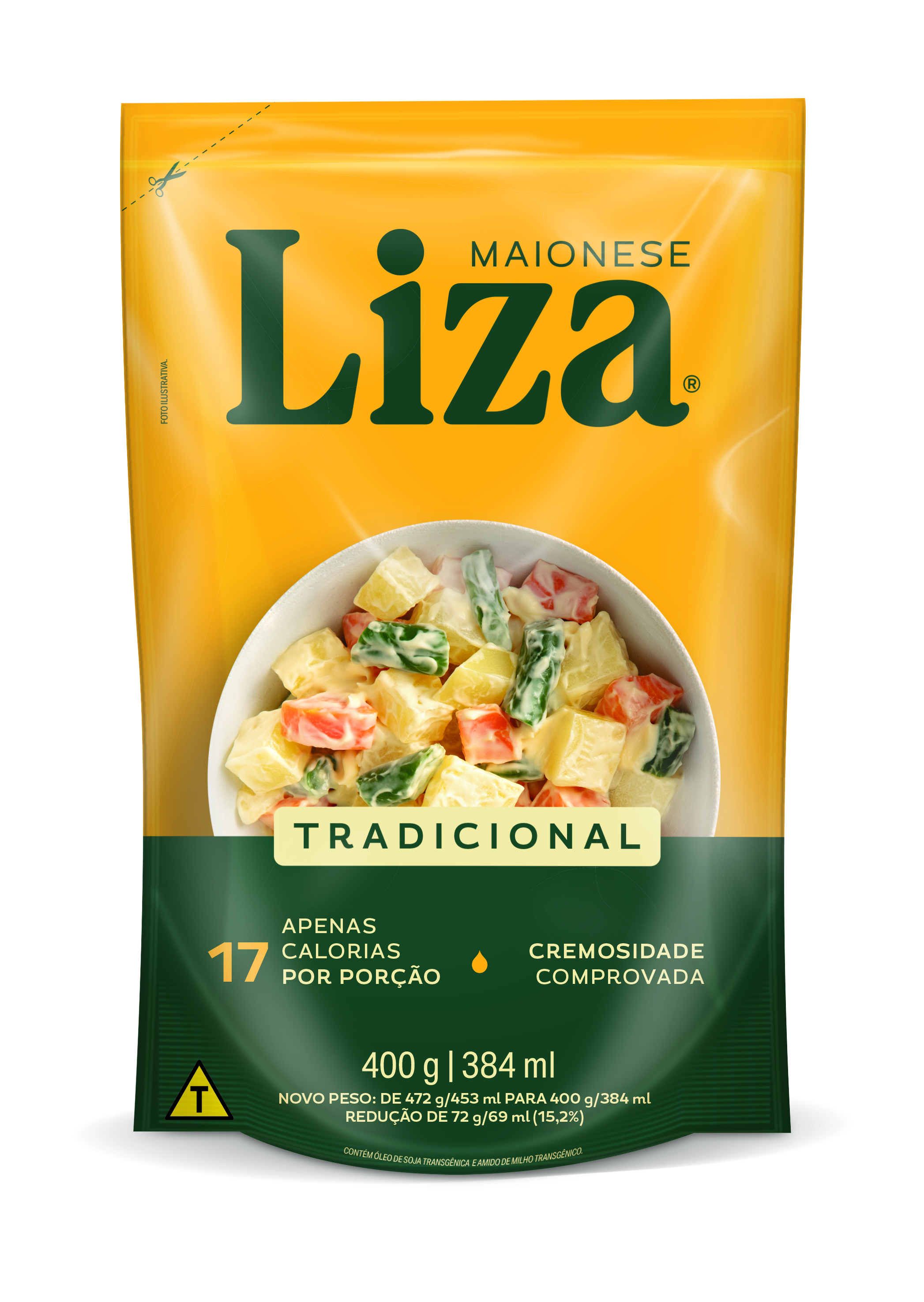 MAIONESE LIZA REGULAR 400GR SH