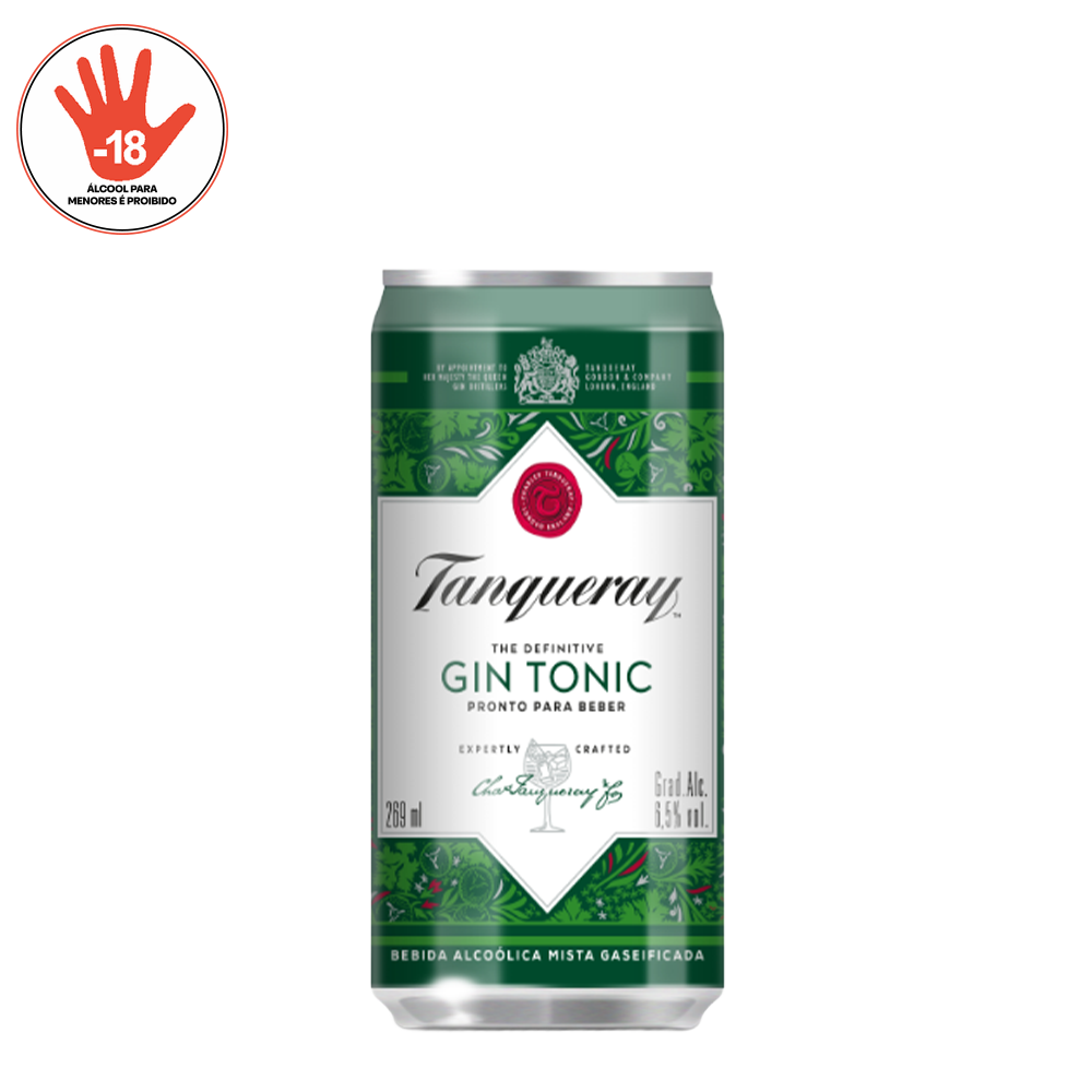 GIN TANQUERAY E TONIC 269ML LATA