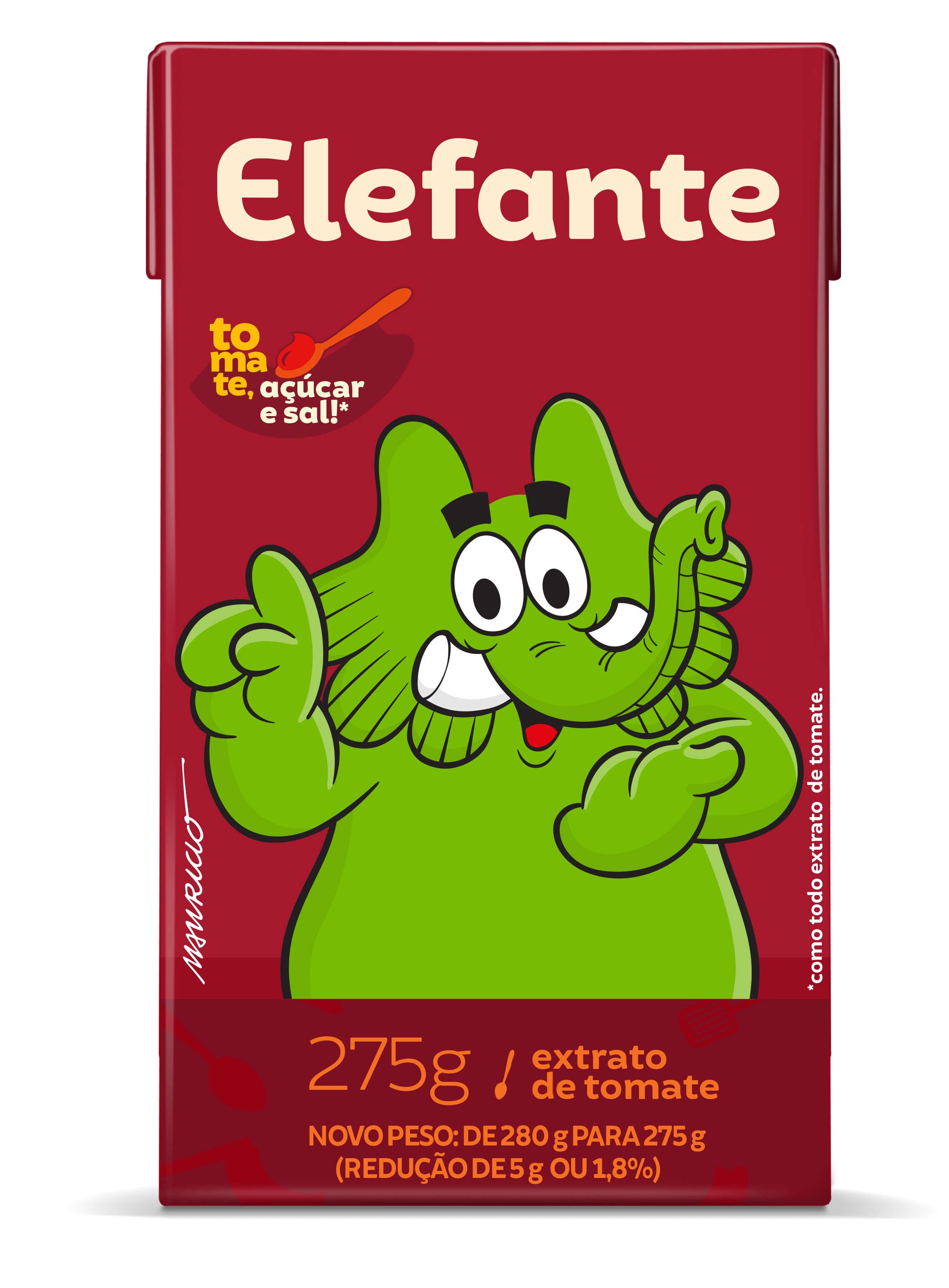 EXTRATO DE TOM. ELEFANTE 275GR TRADICI