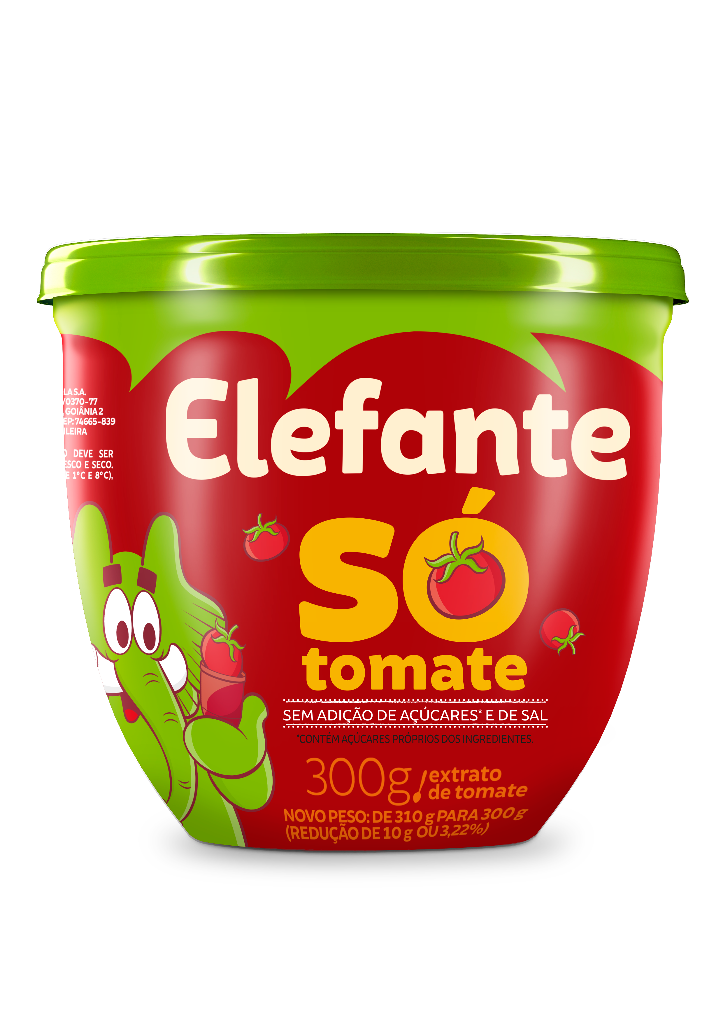 EXTRATO DE TOM. ELEFANTE 300GR SO TOMA