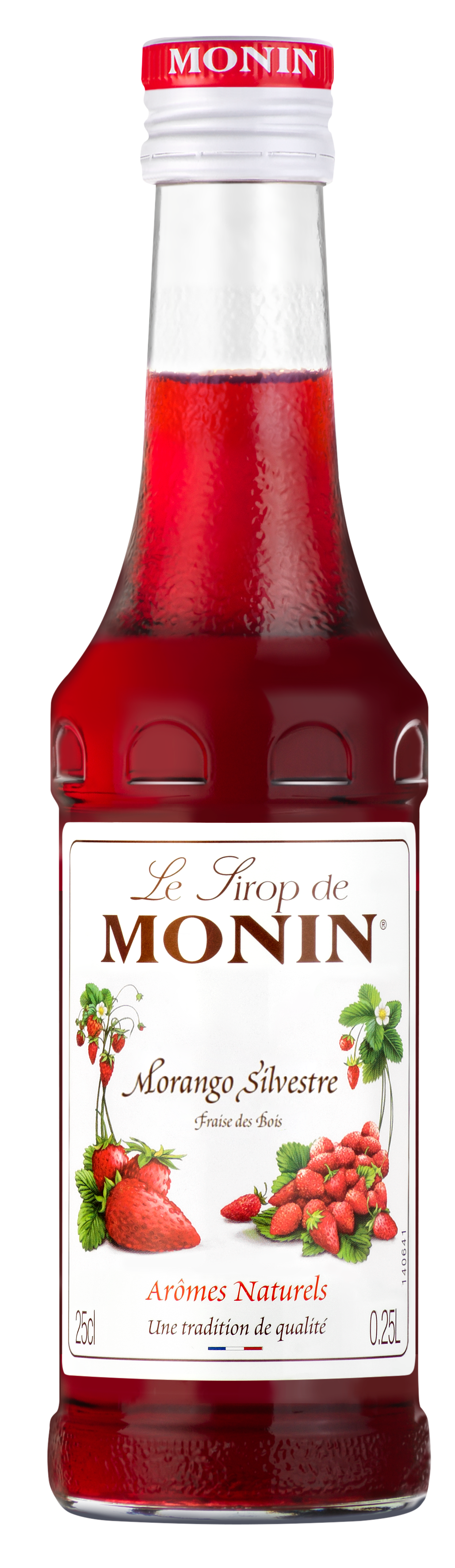 XAROPE MONIN 250ML MORANGO SILVESTR