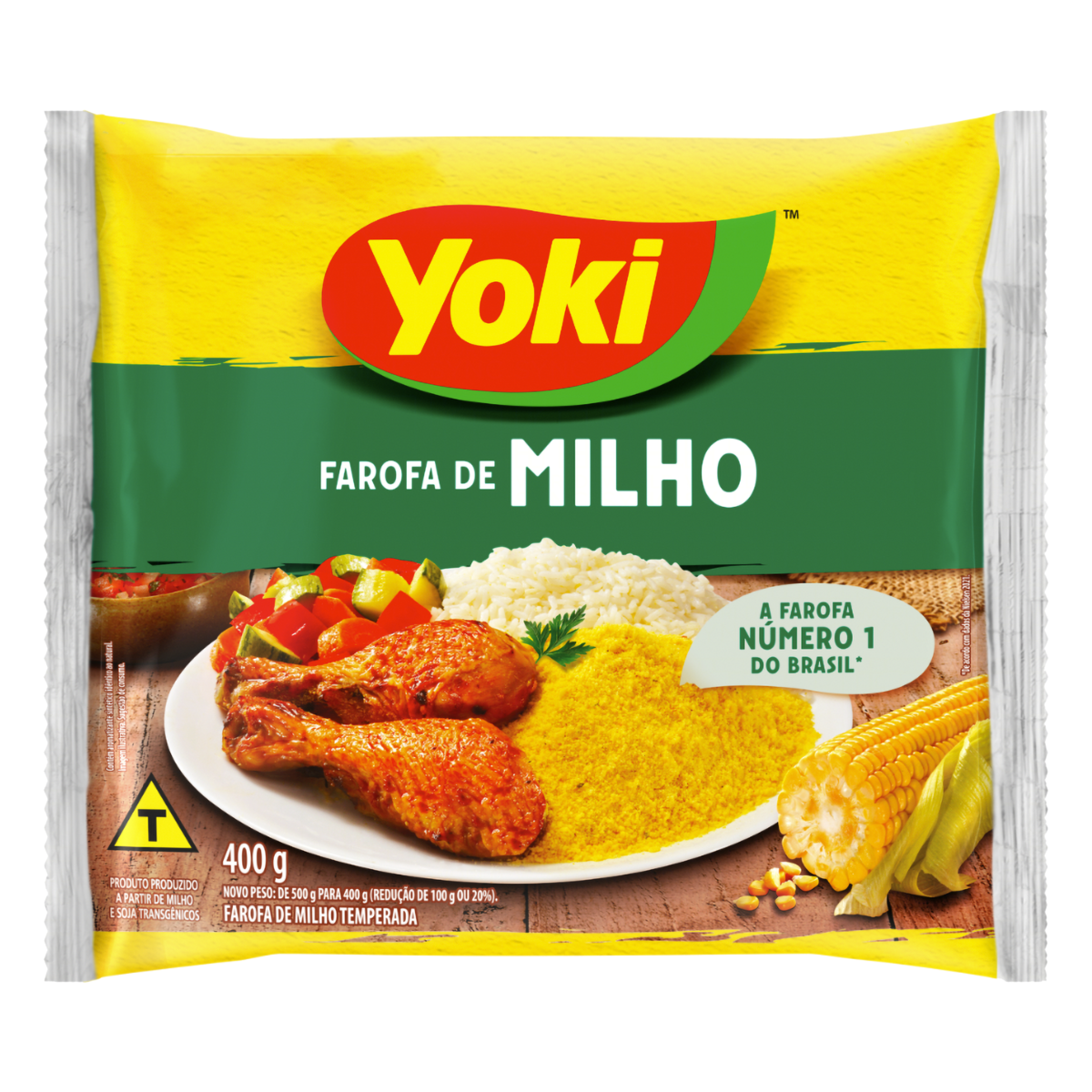 FAROFA DE MILHO YOKI 400GR