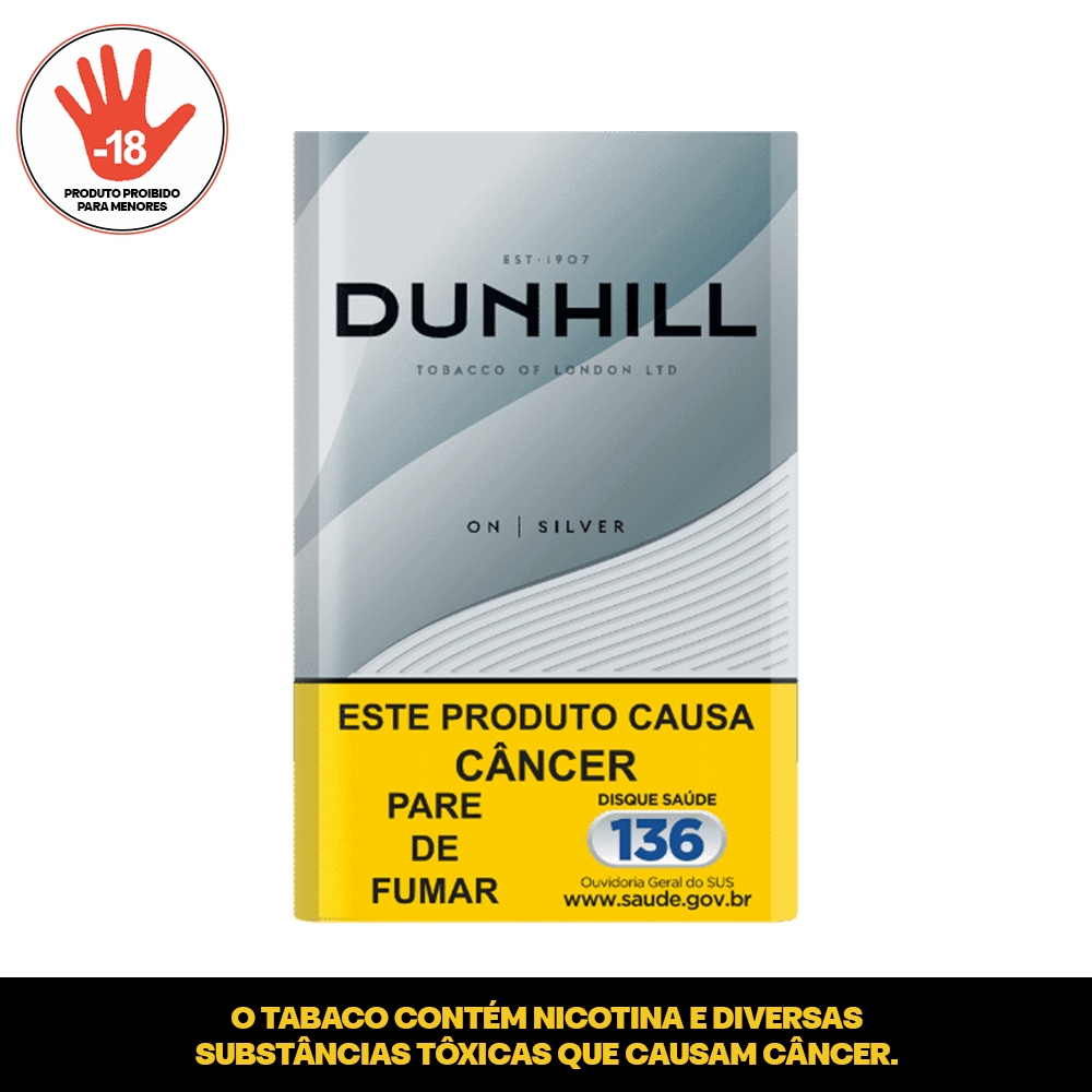 DUNHILL SILVER 20/200 KRE RB BRA RPCKBFC