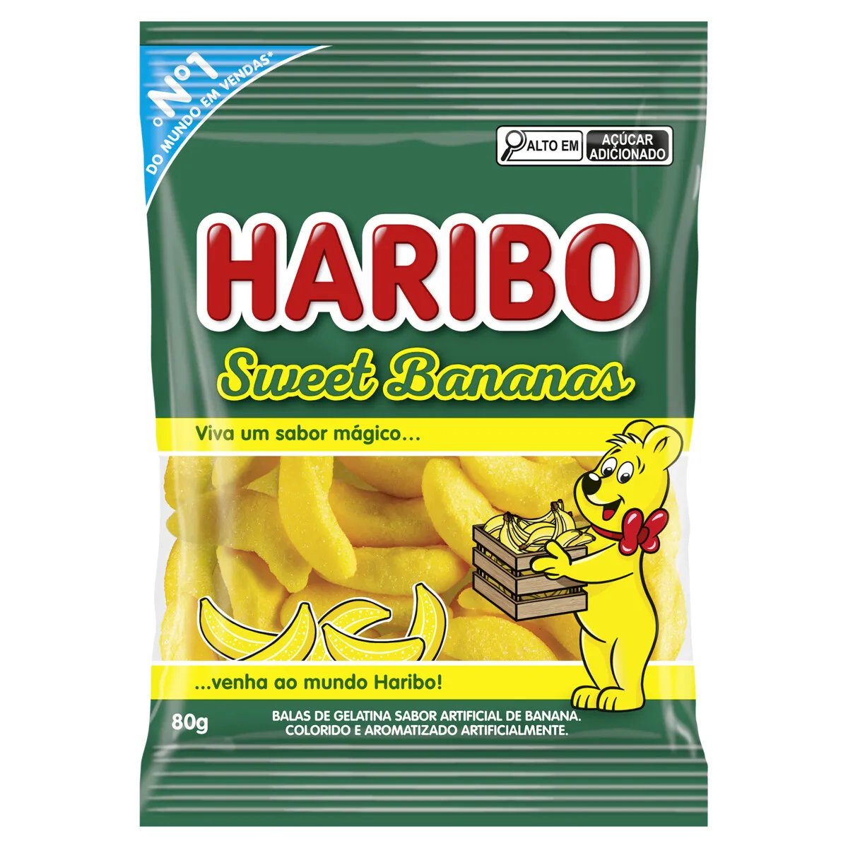 SOH BALA DE GELATINA 80GR SWEET BANANA