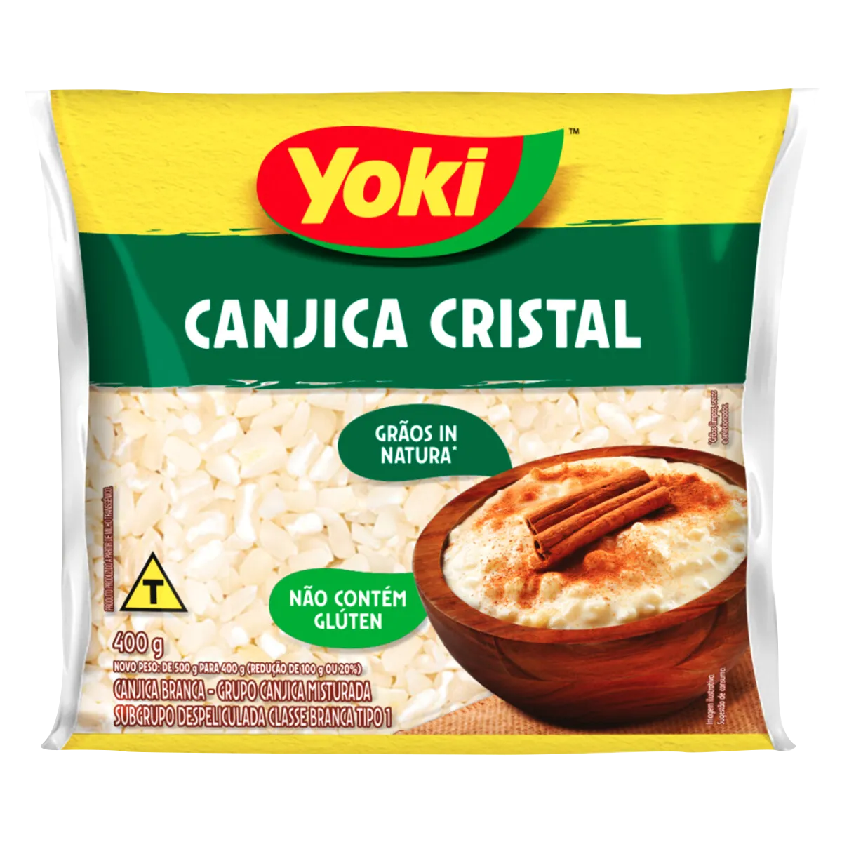 CANJICA YOKI 400GR CRISTAL