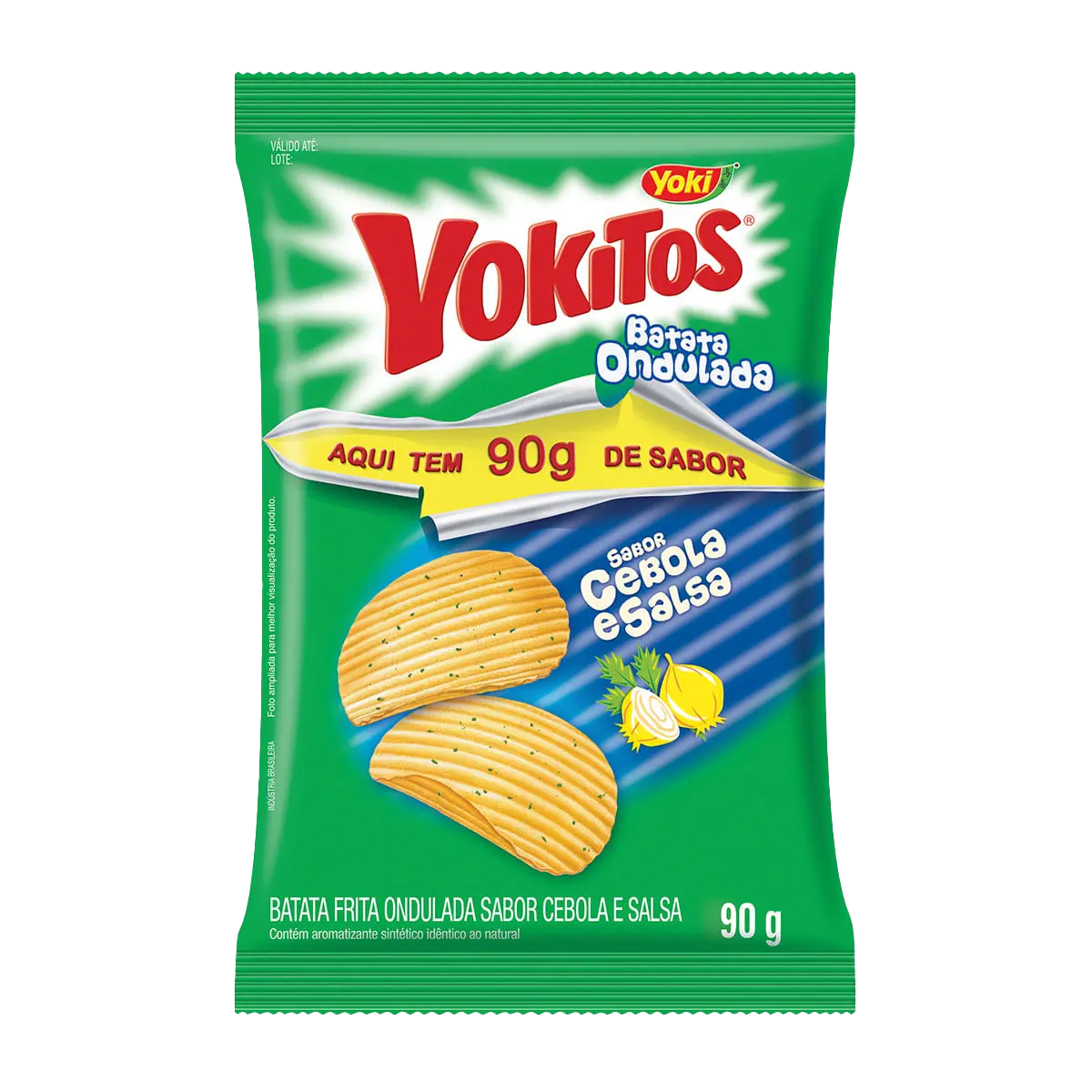 BATATA ONDULADA YOKITOS 90GR CEBOLA E SA