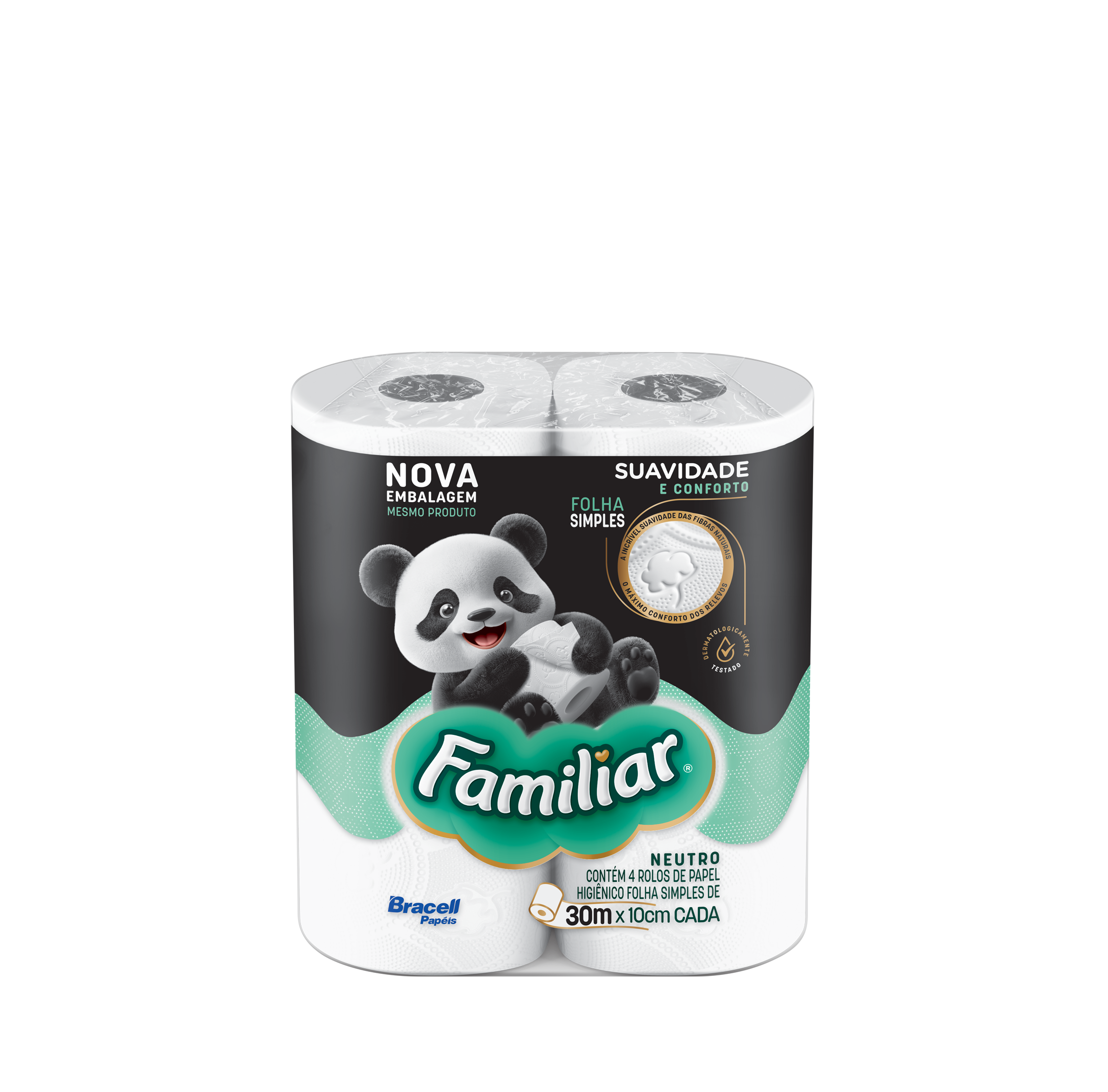 *PAPEL HIG.FAMILIAR SUP. 4X30M