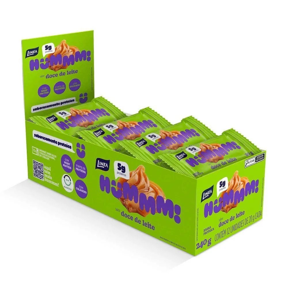 BARRA DE PROT. LINEA HUMMM 12X20GR DOCE