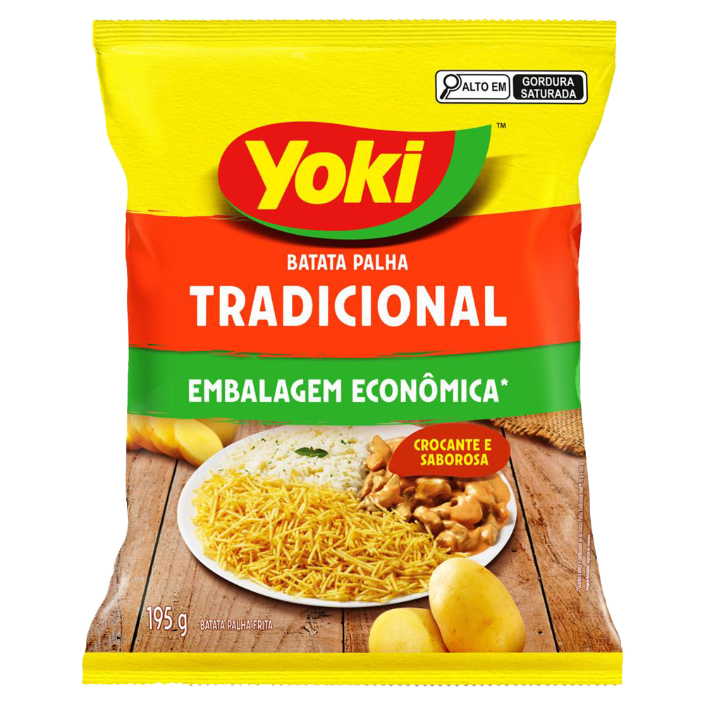 BATATA PALHA YOKI 195GR TRADICIONAL