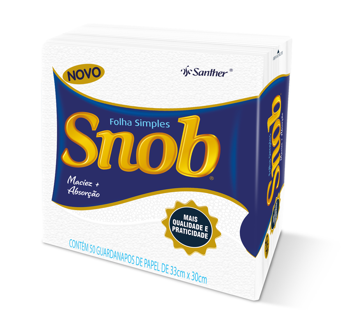 GUARDANAPO SNOB F.S.33X30 C/50