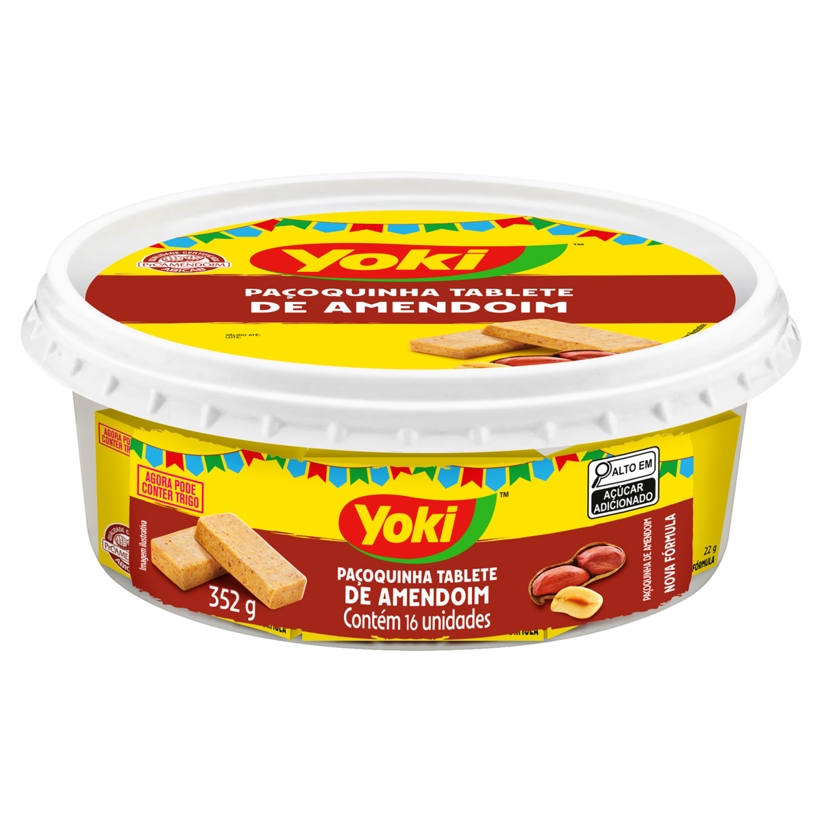 PACOQUINHA YOKI 352GR TABLETE 16X22GR