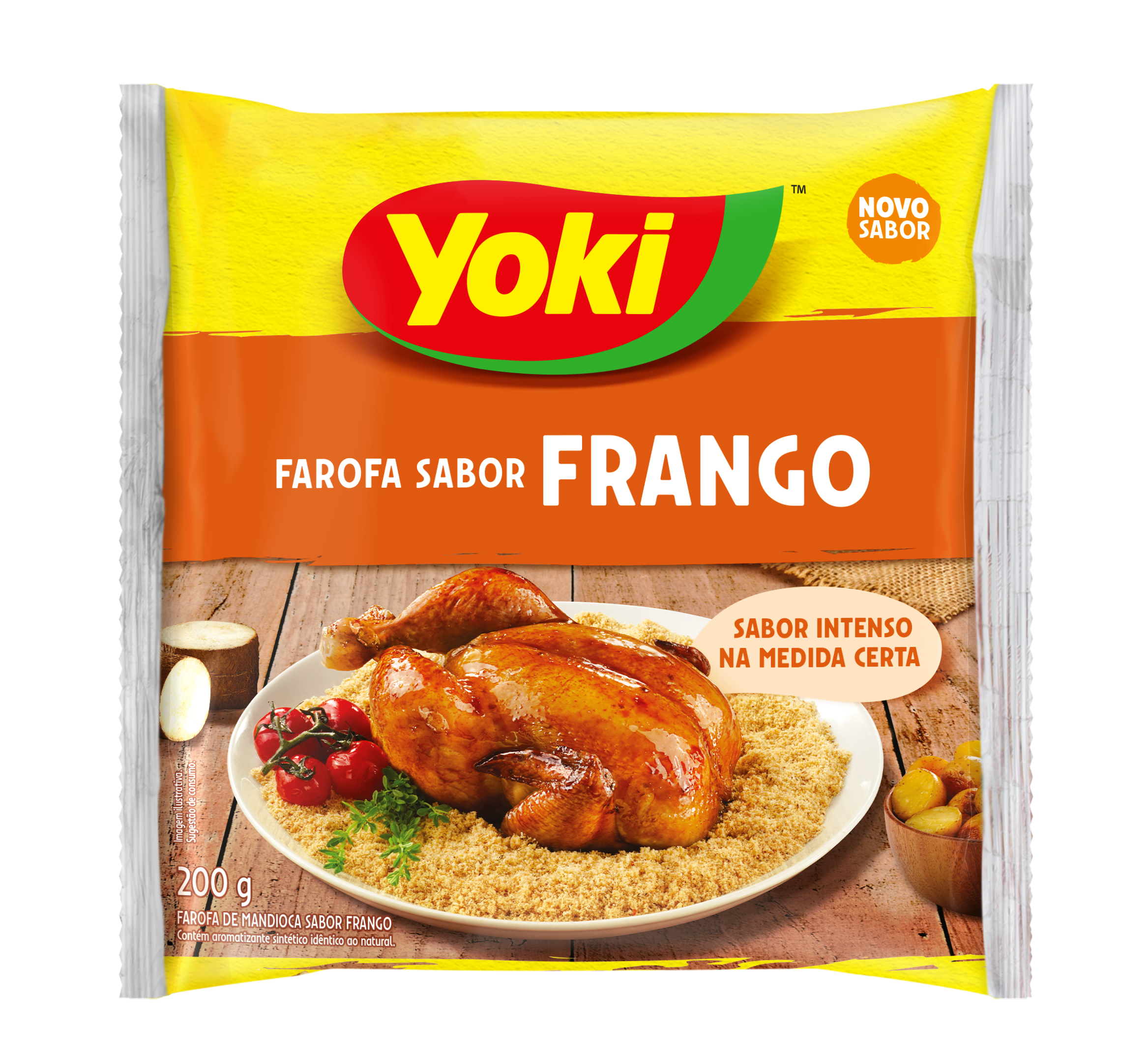 FAROFA YOKI 200GR FRANGO