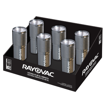 LANTERNA RAY. METAL 50LM 3AAA