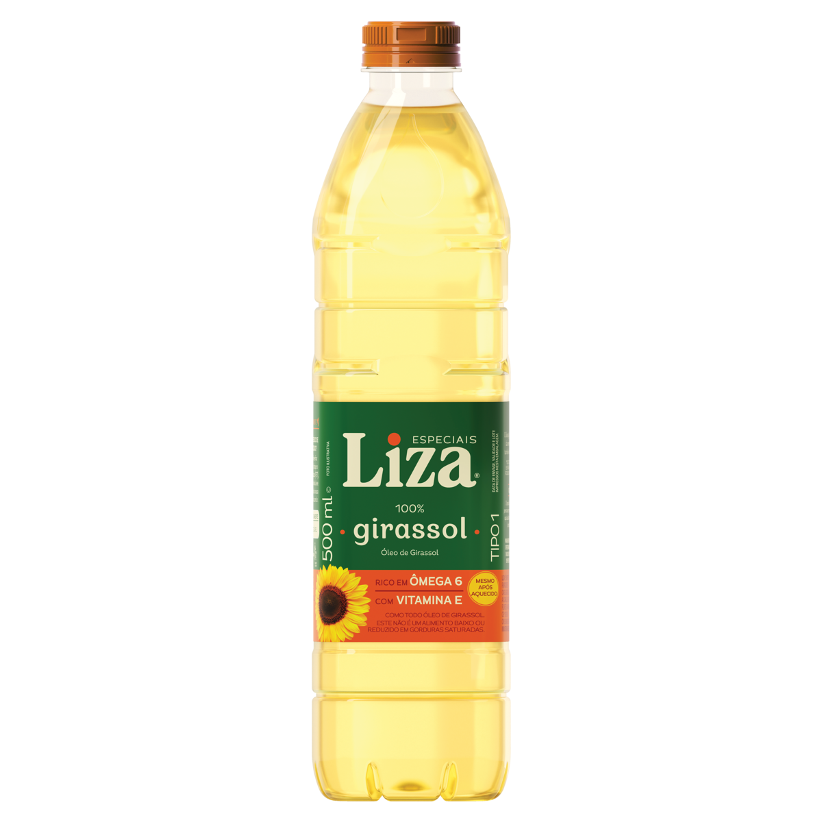 OLEO DE GIRASSOL LIZA 500ML PET