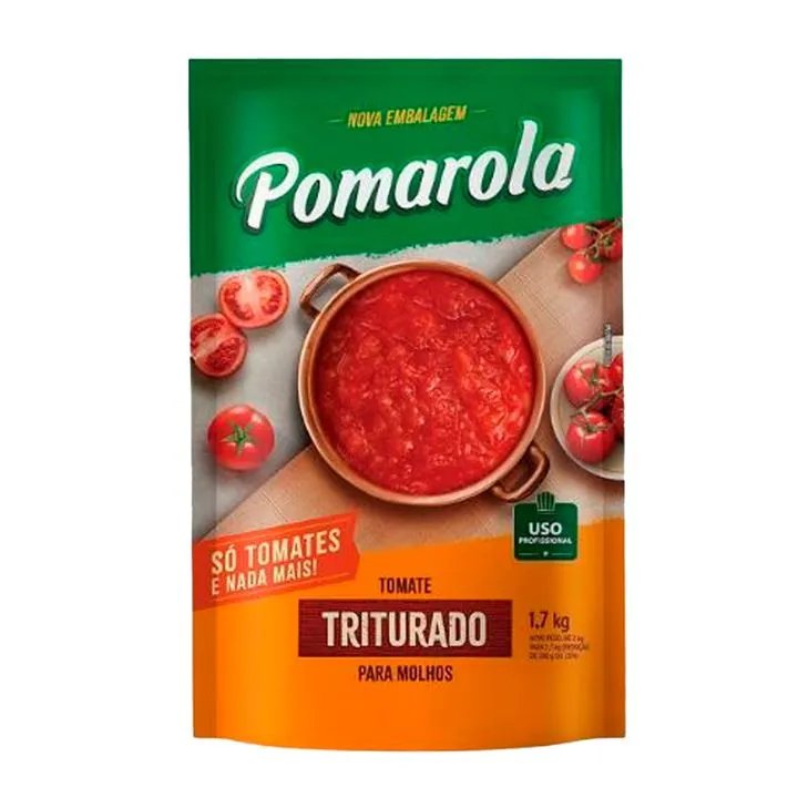 MOLHO DE TOM. POMAROLA 1,700KG TRITURA