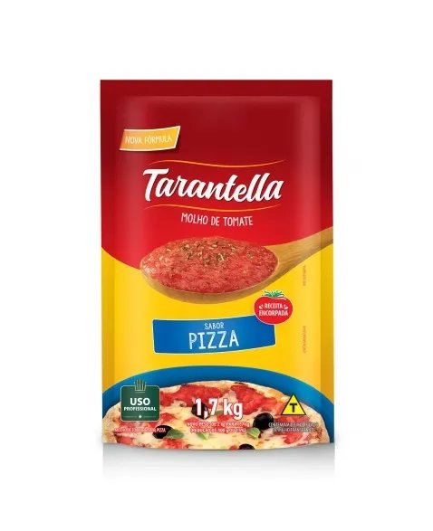 MOLHO DE TOM. TARANTELLA 1,7KG PIZZA S