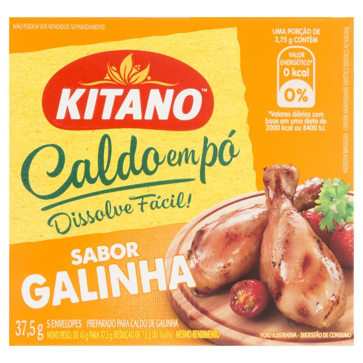 CALDO EM PO KITANO 37,5GR GALINHA