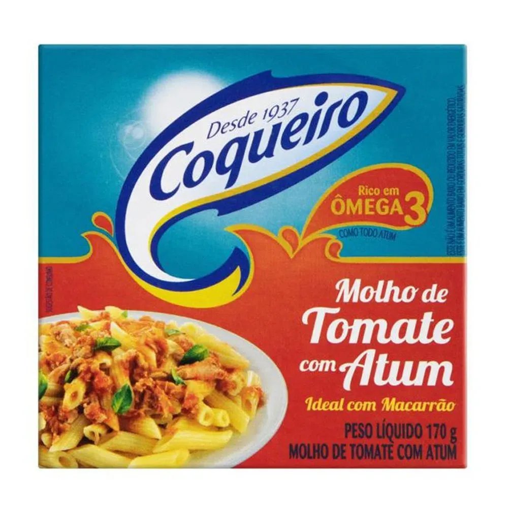 MOLHO DE TOM. C/ ATUM COQUEIRO 170GR