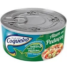 ATUM COQUEIRO 170GR PEDACOS OLEO