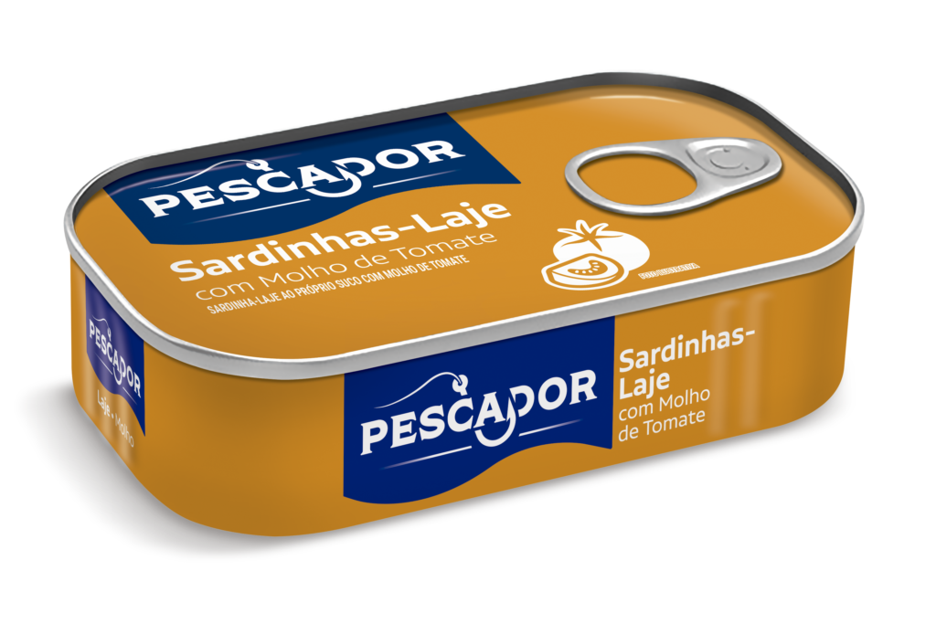 SARD. LAJE PESCADOR 125GR MOLHO TOMATE