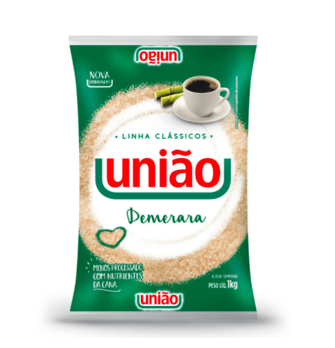 ACUCAR UNIAO 1KG DEMERARA
