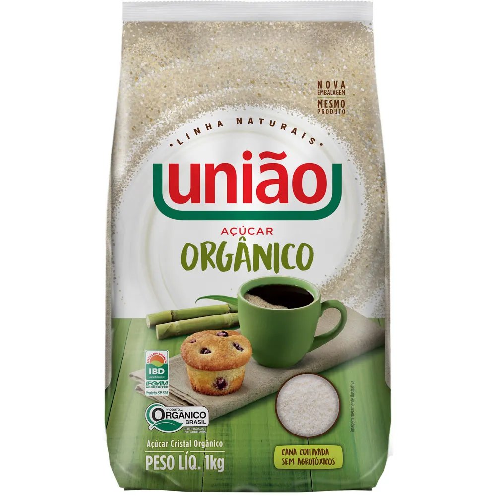 ACUCAR UNIAO 1KG ORGANICO