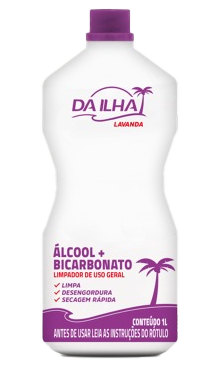 *ALCOOL C/ BICARBONATO 1LT DA ILHA LIMP