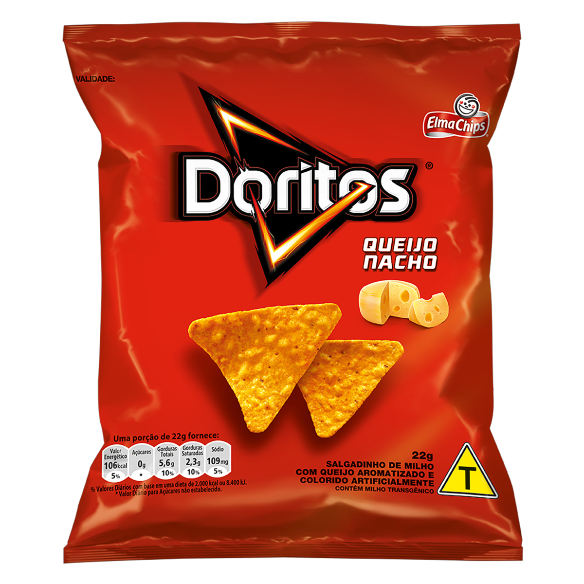 SALGADINHOS DORITOS 22GR NACHO