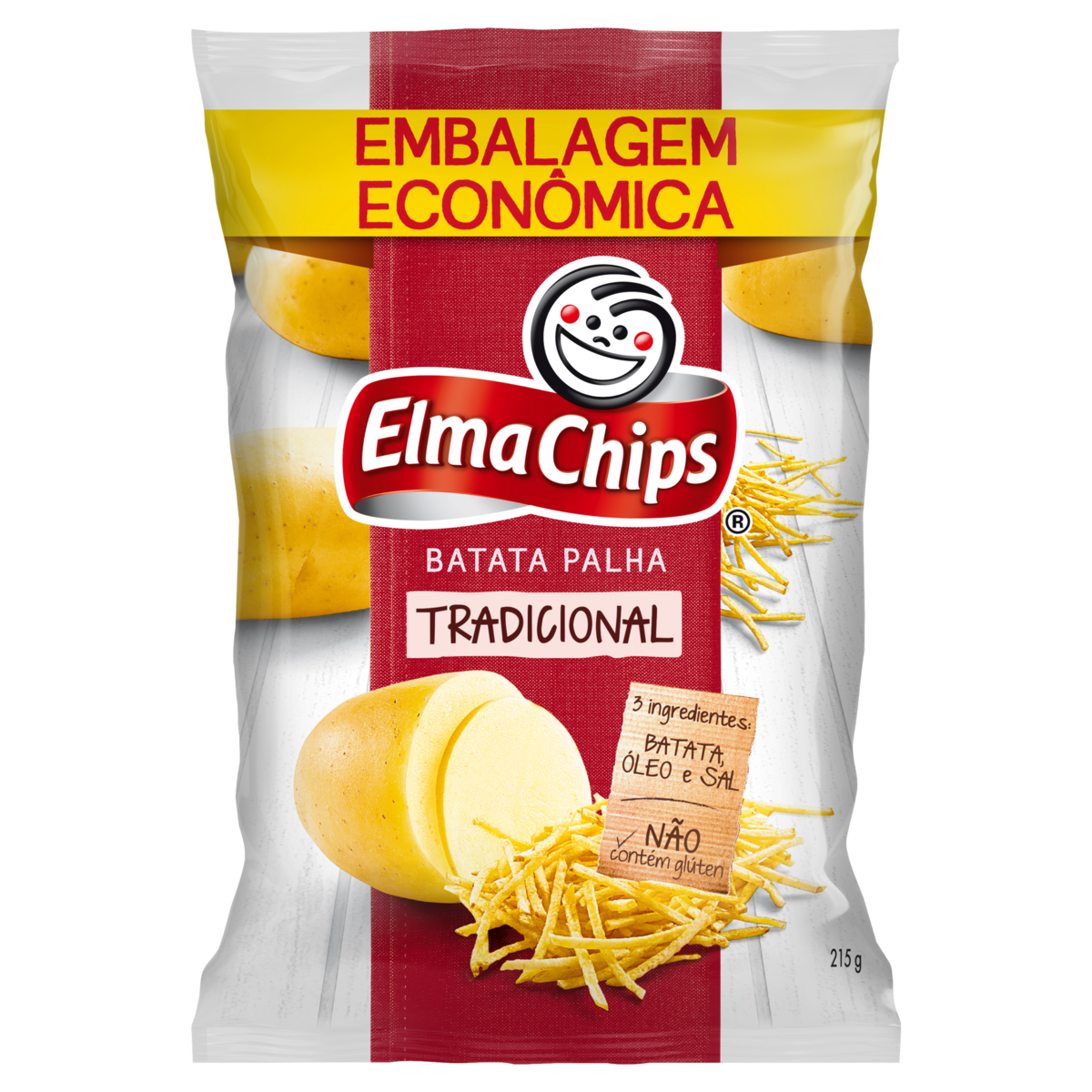 BATATA PALHA TRADICIONAL 215GR