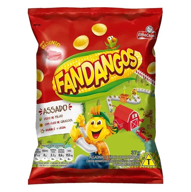 SALGADINHOS FANDANGOS 37GR PRESUNTO C/PR