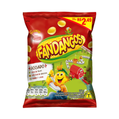 SALGADINHOS FANDANGOS PRESUNTO COM PREÇO 37G