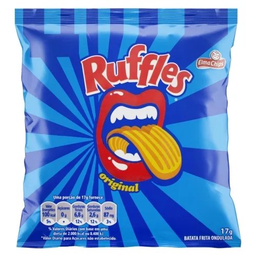 BATATA RUFFLES 17GR SAL