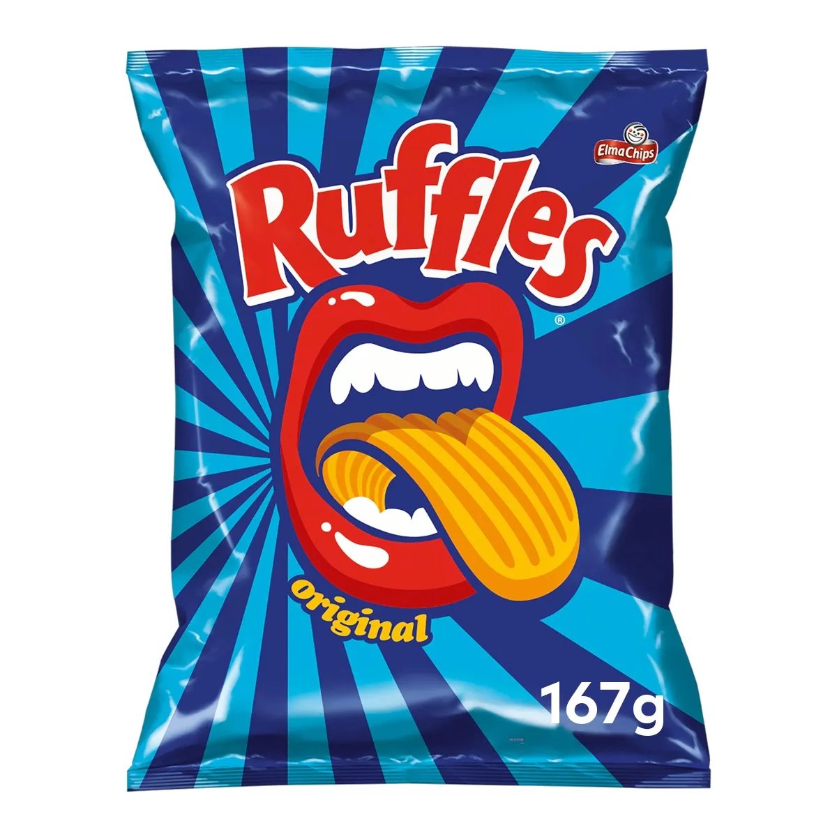 BATATA RUFFLES 167GR SAL