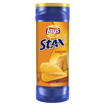 BATATA STAX LAYS 156GR CHEDDAR