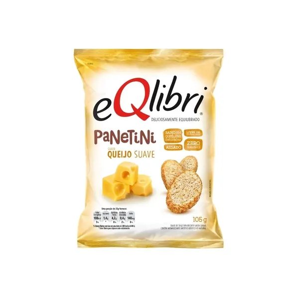 PANETINI EQLIBRI QUEIJO SUAVE 105G