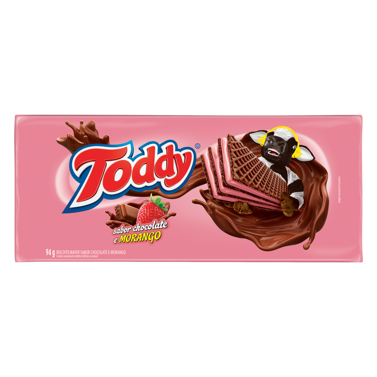 BISC. WAFER TODDY 94GR CHOCOLATE C/