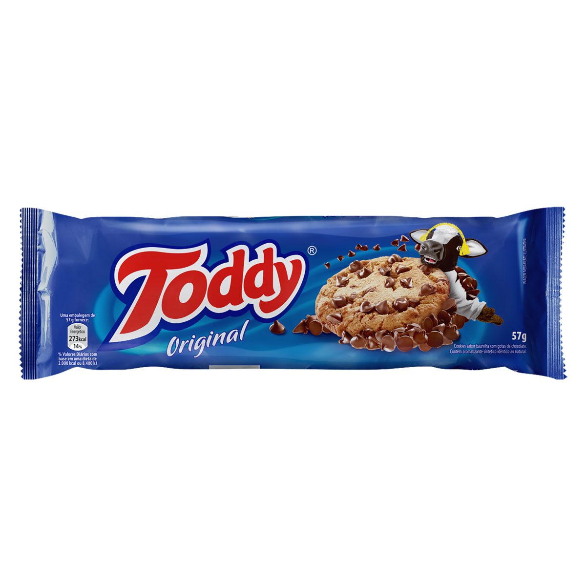 BISC. COOKIE TODDY 57GR BAUNILHA C/