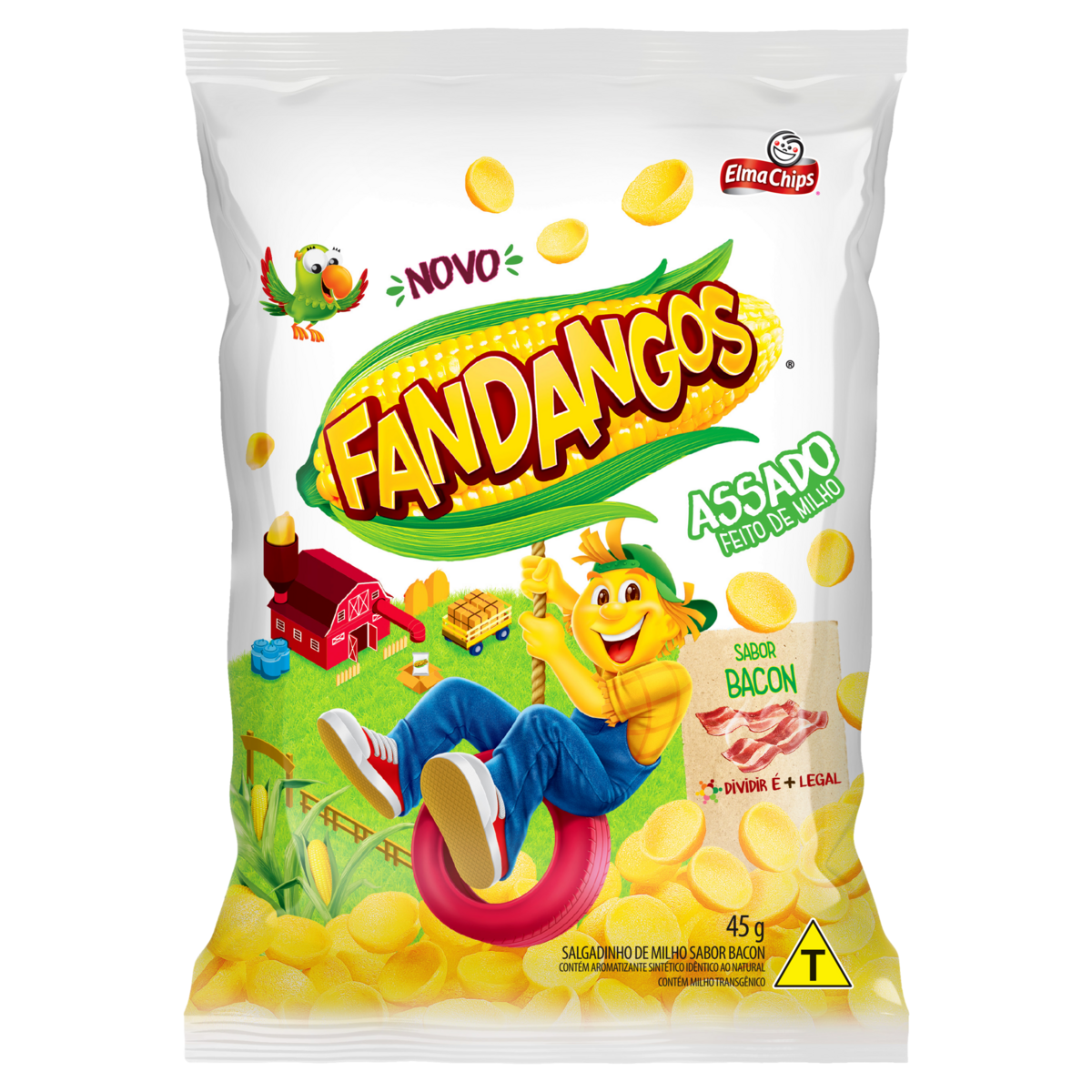 SALGADINHOS FANDANGOS 33GR BACON