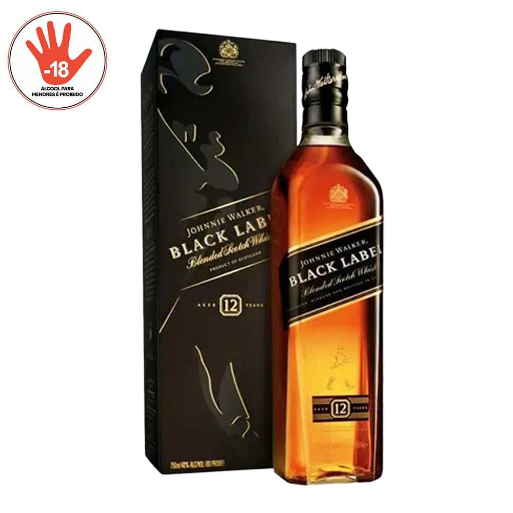 WHISKY JOHNNIE WALKER 1000ML 12-A BLACK