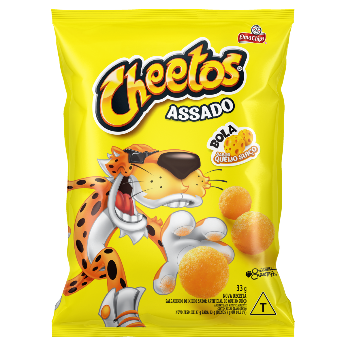 SALGADINHOS CHEETOS 33GR BOLA