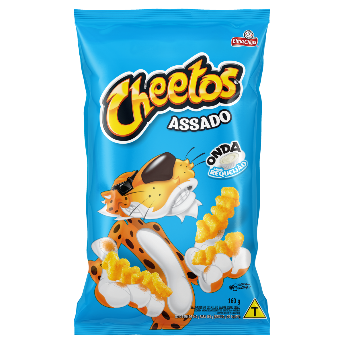 SALGADINHOS CHEETOS 160GR ONDA REQUEIJAO