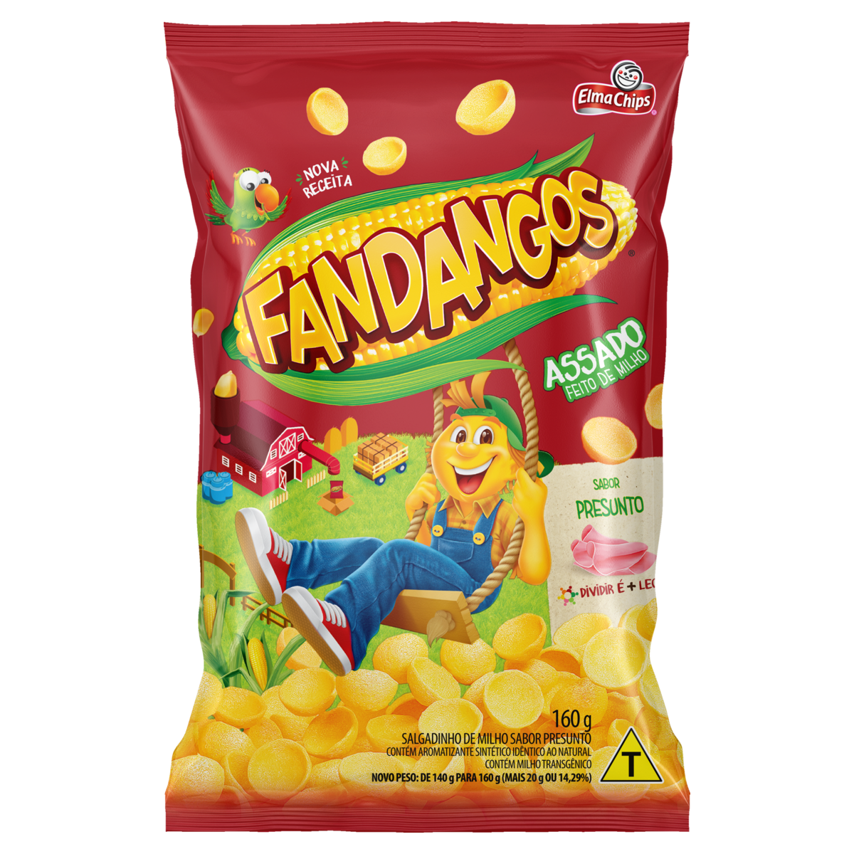 SALGADINHOS FANDANGOS 160GR PRESUNTO