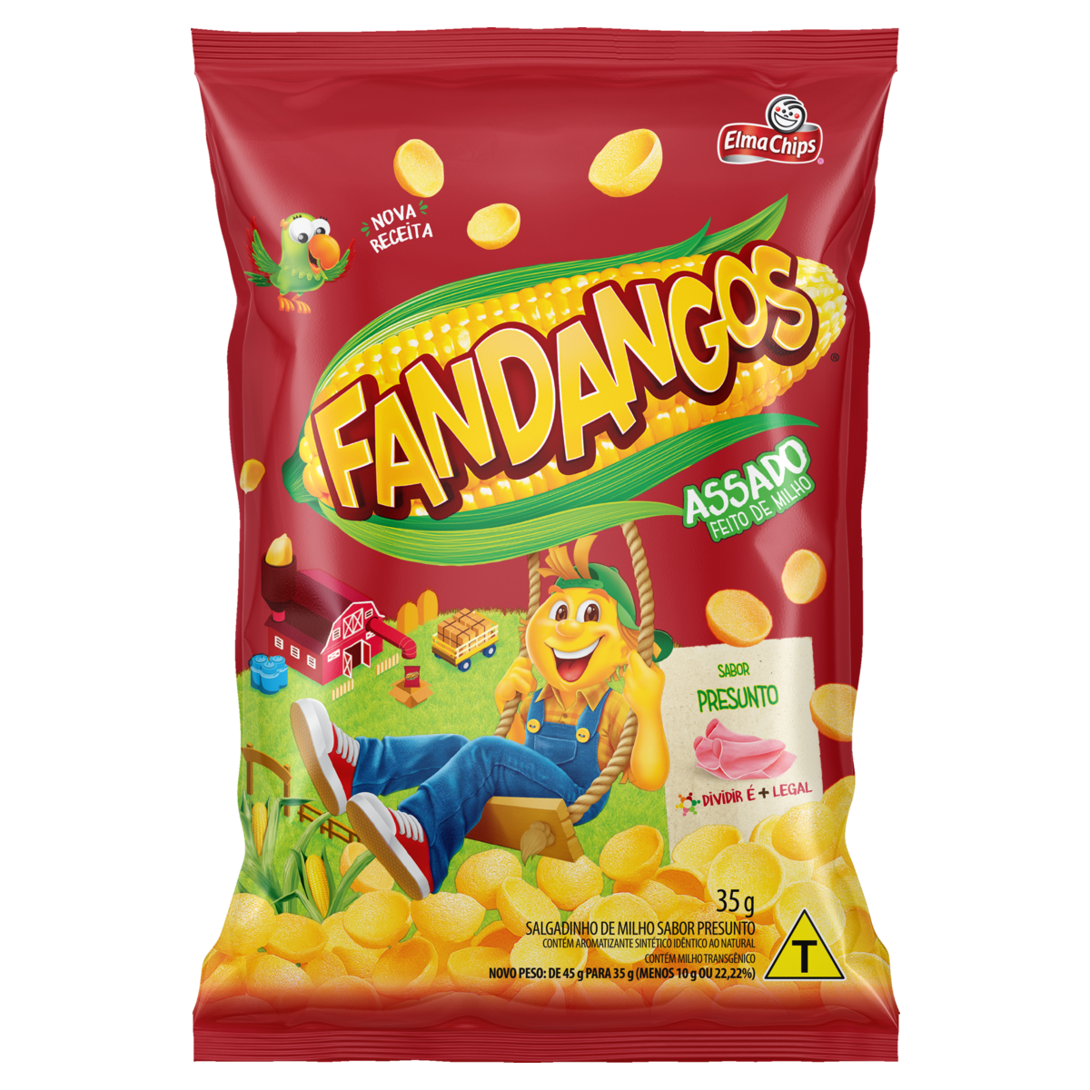 SALGADINHOS FANDANGOS 35GR PRESUNTO