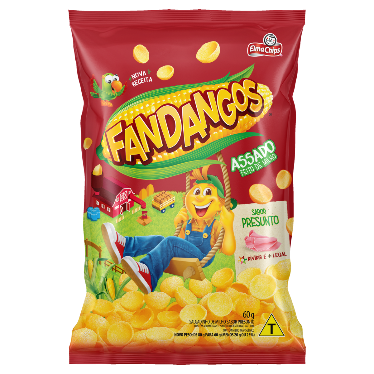 SALGADINHOS FANDANGOS 60GR PRESUNTO